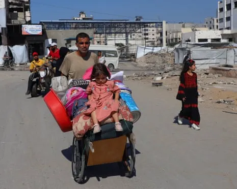 Running away from Destruction to Death: Gaza City Residents Face Heart-Wrenching Dilemma
